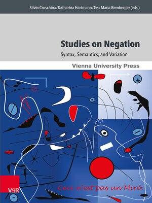 cover image of Studies on Negation